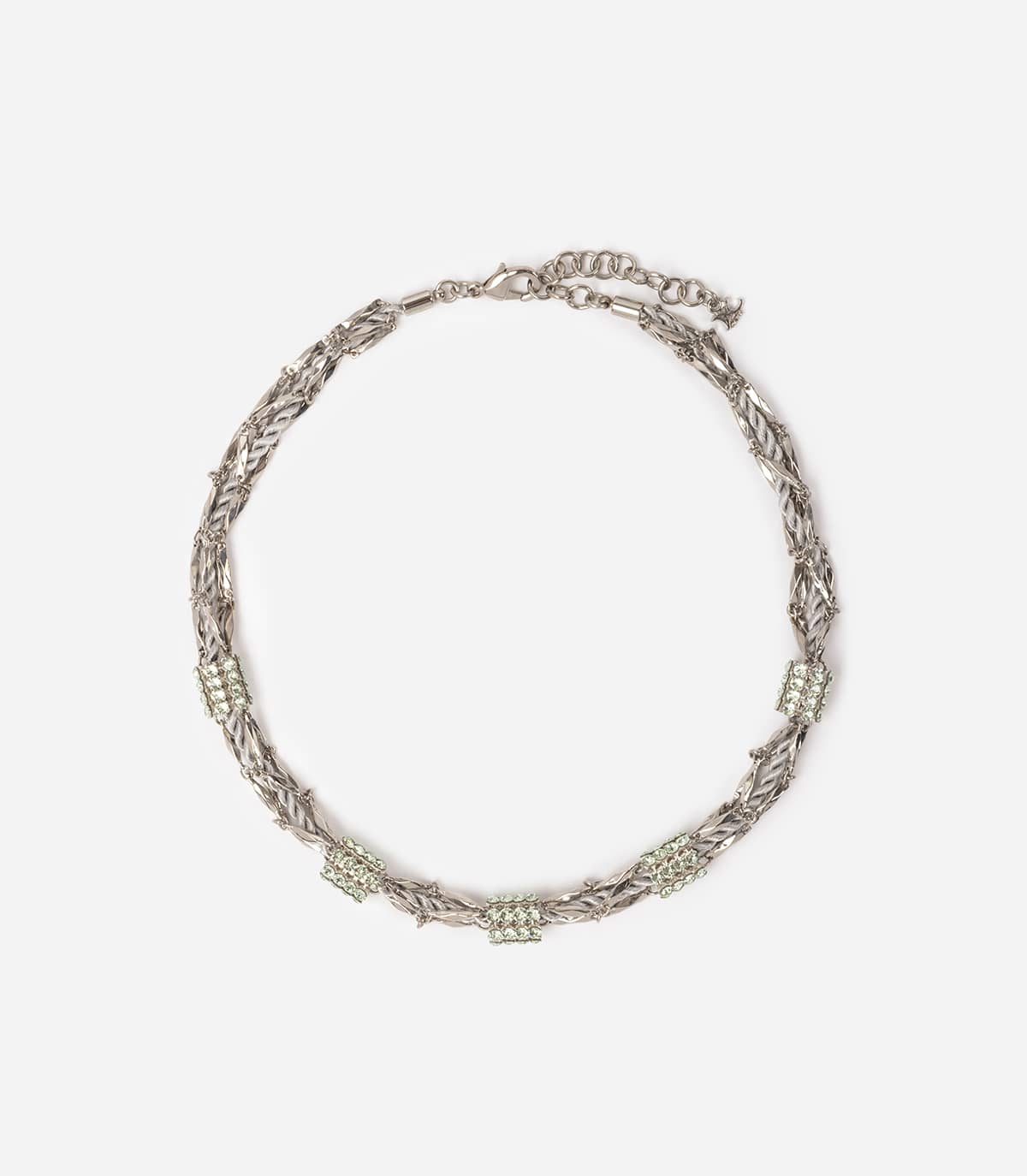 MAYOMBE CHAIN AND RHINESTONE CHOKER - Choker - Delphine-Charlotte Parmentier