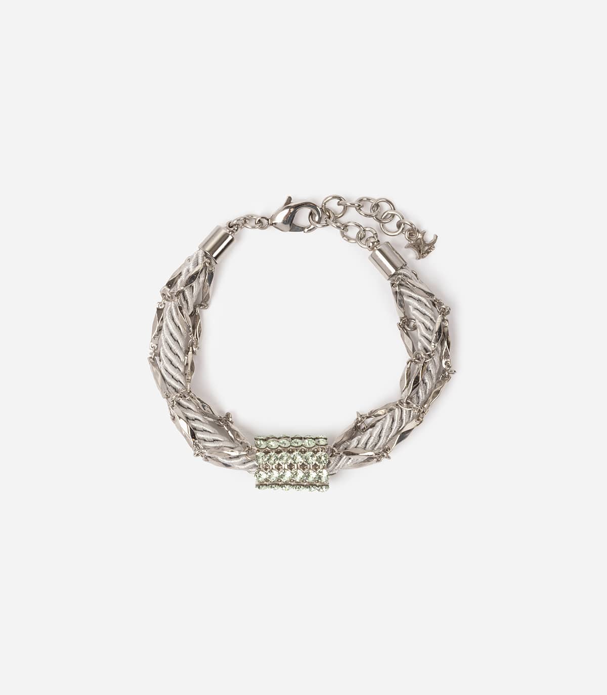 MAYOMBE CHAIN AND RHINESTONE BRACELET - Bracelet - Delphine-Charlotte Parmentier