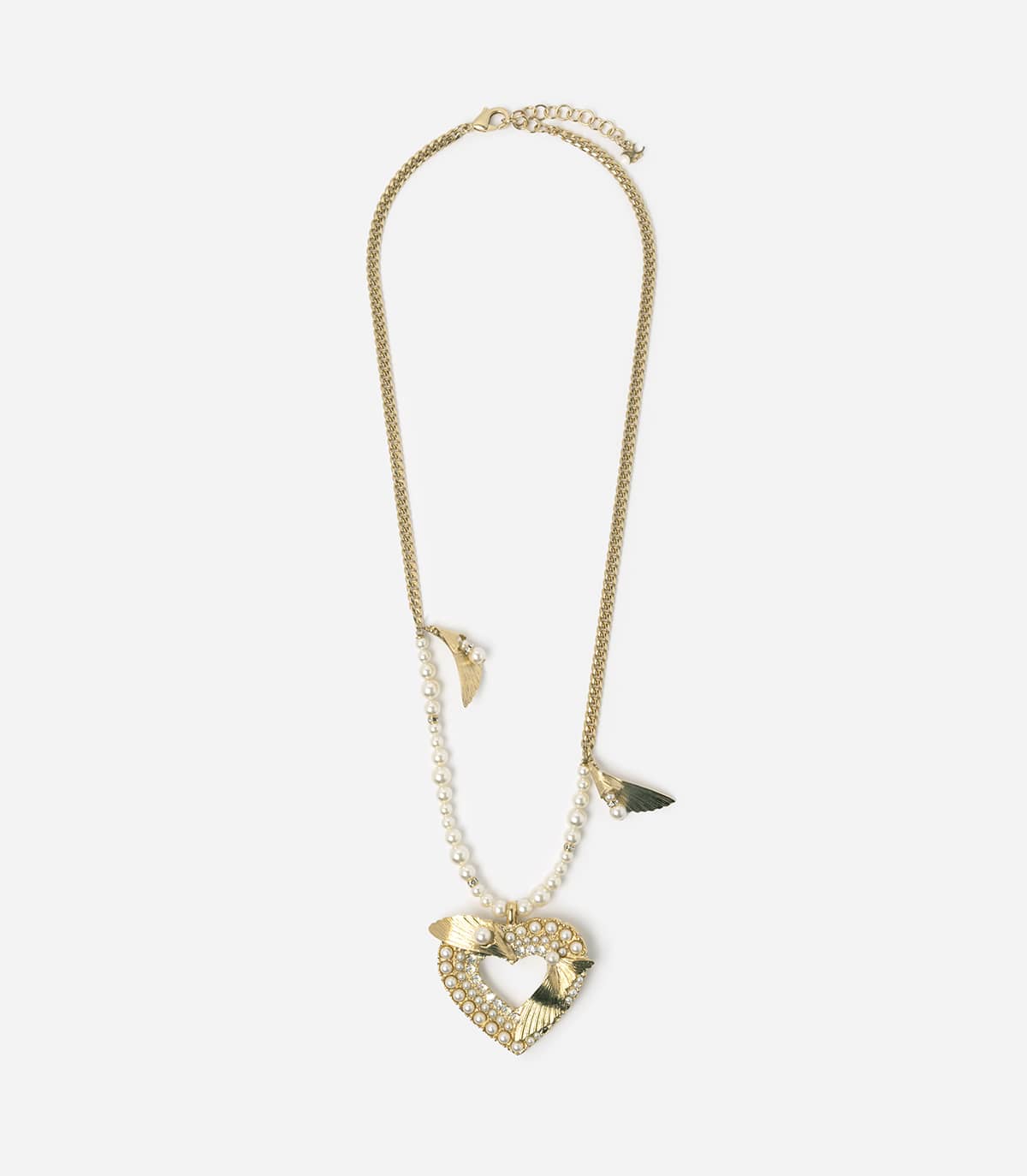 LONG COLLIER COEUR SHIRAKAMI - Collier - Delphine-Charlotte Parmentier