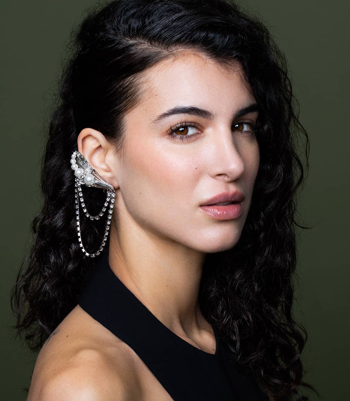 SHIRAKAMI LEAF EAR CUFF - Ear jewellery - Delphine-Charlotte Parmentier