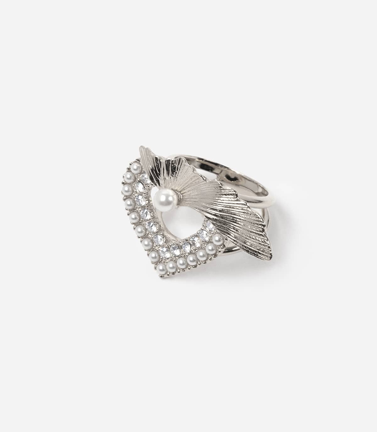 SHIRAKAMI HEART RING - Ring - Delphine-Charlotte Parmentier