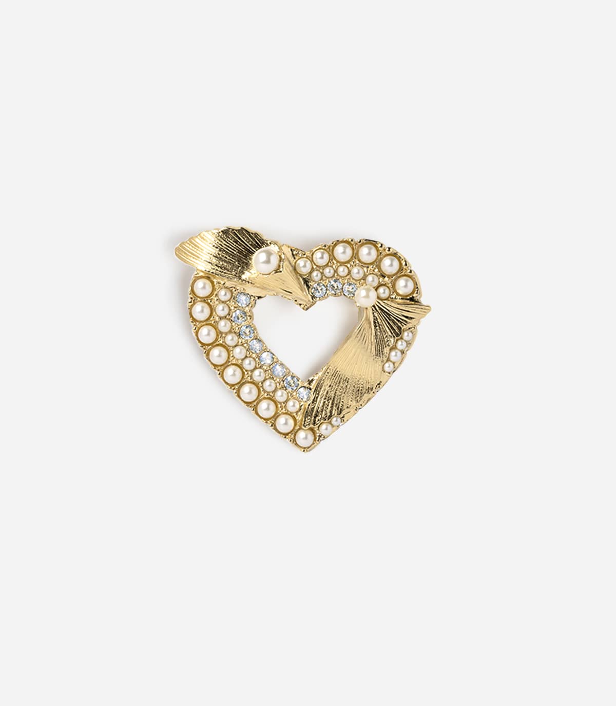 SHIRAKAMI HEART BROOCH - Brooch - Delphine-Charlotte Parmentier