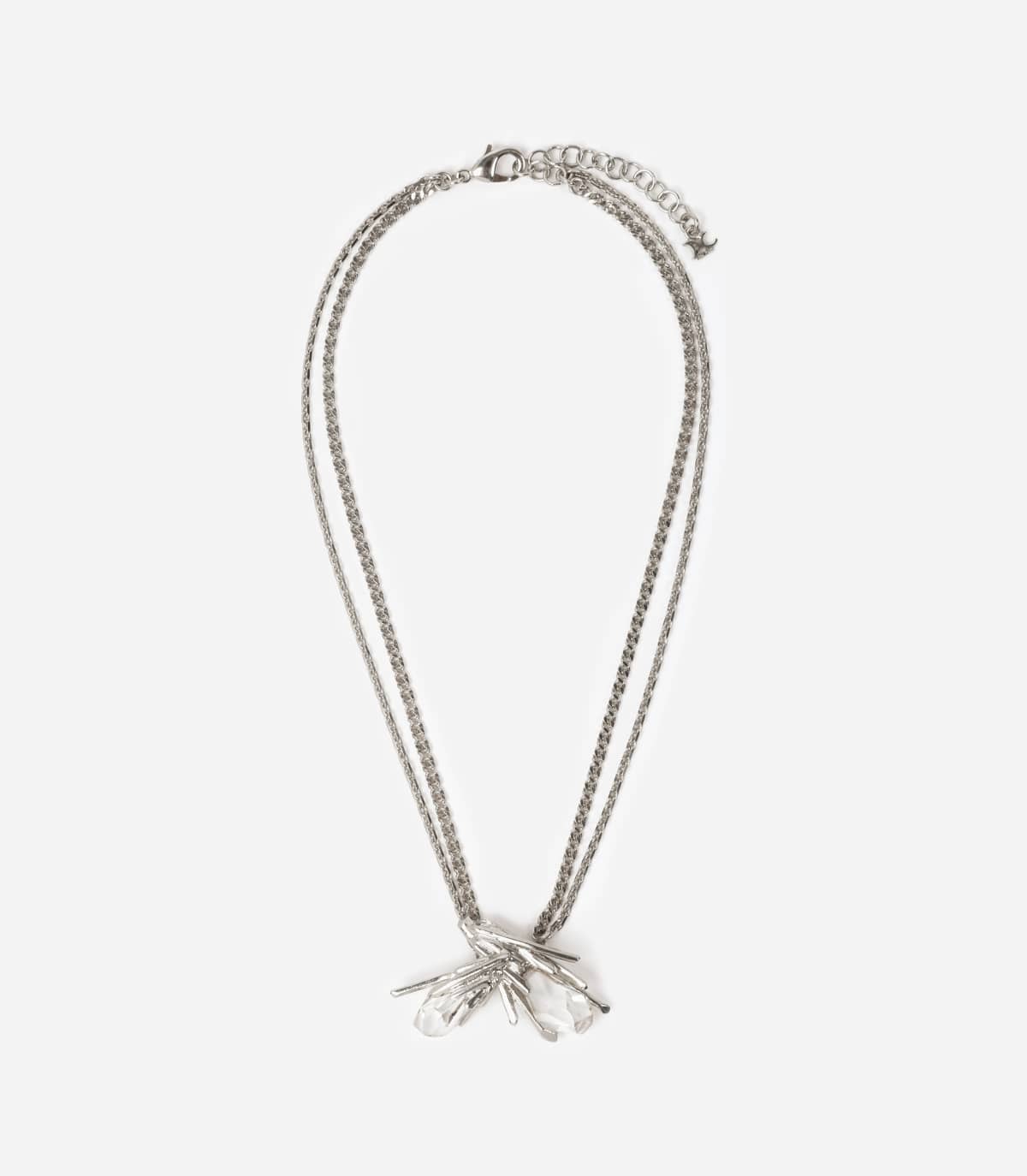 COLLIER CRISTAL DE ROCHE TAIGA - Collier - Delphine-Charlotte Parmentier