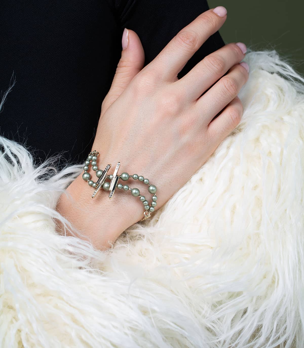 BRACELET EN PERLES TAIGA - Bracelet - Delphine-Charlotte Parmentier