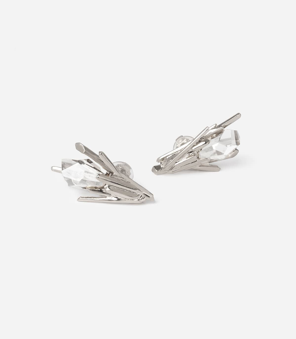 TAIGA ROCK CRYSTAL EARRINGS - Earrings - Delphine-Charlotte Parmentier