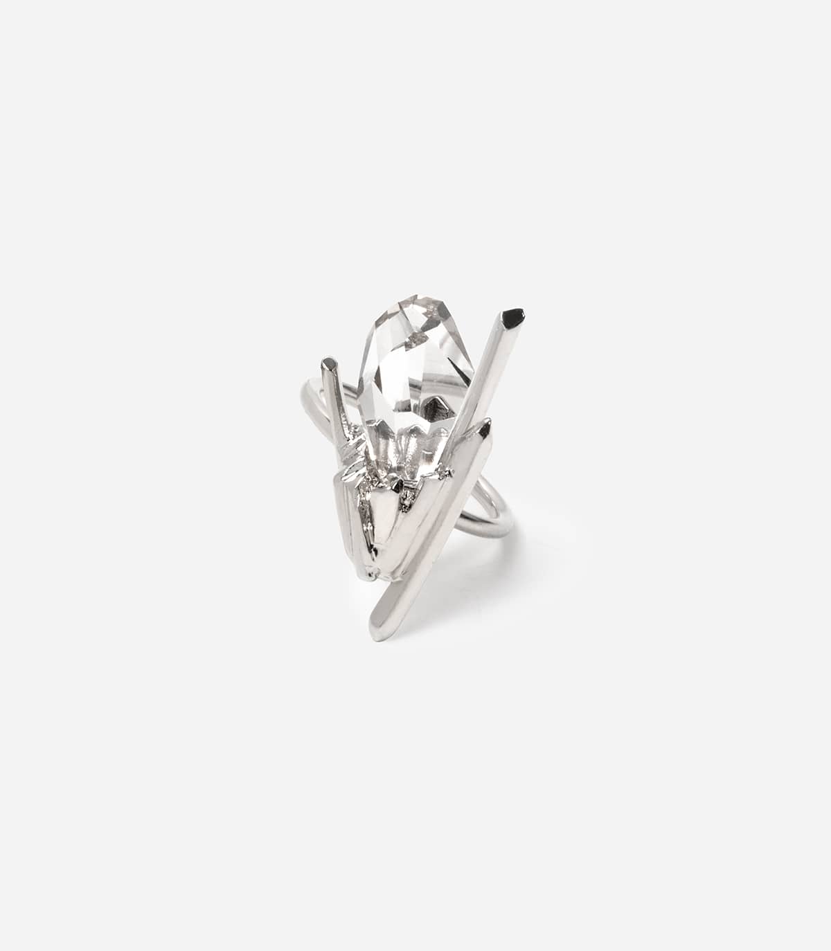 TAIGA ROCK CRYSTAL RING - Ring - Delphine-Charlotte Parmentier